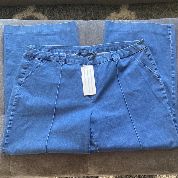 Isaac Mizrahi True Denim Wide Leg Jeans - Picture 5 of 8